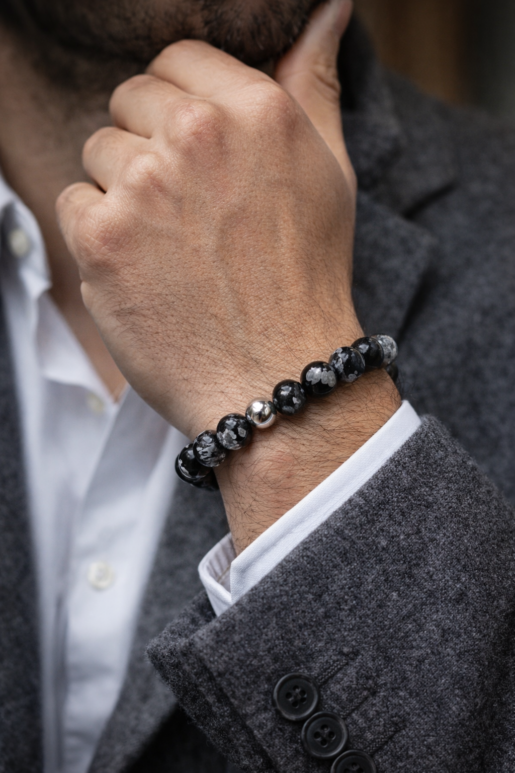 Ossidiana Fiocco di Neve