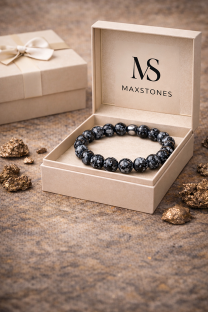 Ossidiana Fiocco di Neve