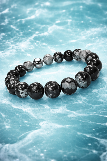 Ossidiana Fiocco di Neve